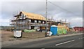 New housing being built