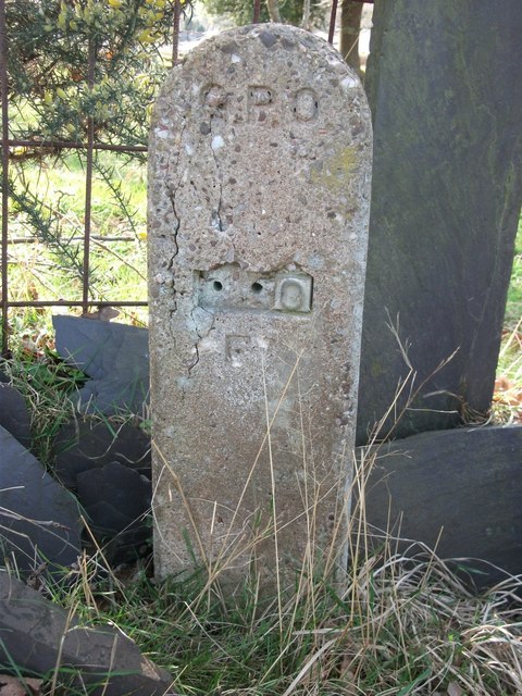 GPO cable marker, Tal-y-bont