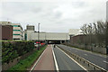 A23 approaching Gatwick Airport South Terminal