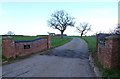 Track to The Farms. Whixall