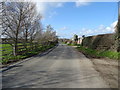 Minor road near Park Farm, Fenn