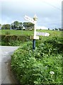 Old Direction Sign - Signpost by Couple Cross, Cutcombe parish