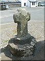 SX3654 : Old Wayside Cross by the B3247, Crafthole, Sheviock parish by Alan Rosevear