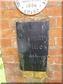 Old Milepost by All Saints Square, Bedwoorth