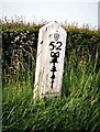 Old Milepost by the A22, Golden Cross, Lower Dicker, Chiddingly parish