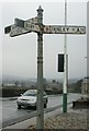 Old Direction Sign - Signpost by Blackburn Road, Haslingden