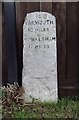 Old Milestone by the A149, High Road, Bastwick