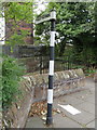 Direction Sign - Signpost by the A540, Column Road, Hoylake