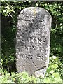 Old Milestone by the A19, Doncaster Road, Toll Bar, Bentley parish