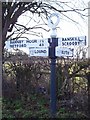 Direction Sign - Signpost by the A638, Great North Road, Torworth