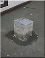 Old Milestone by High Street, Sturry, Swan Inn forecourt