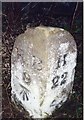 Old Milestone by the B6342, Donkin Rigg, Rothley parish