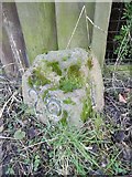 SP3380 : Old milemarker by the Coventry Canal, Great Heath, Coventry by Milestone Society