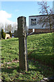 SS6501 : Old Wayside Cross near Week, North Tawton parish by Alan Rosevear
