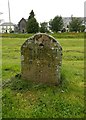 Old Milestone by the old road in Yelverton