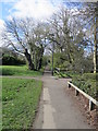 Footpath towards Newbiggin Hall from Ponteland Road