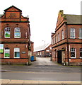 Entrance to the former Lichfield Brewery site, Lichfield