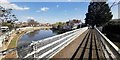 Footbridge across the River Ember