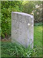 Old Milestone by the B796, Goatend, Anwoth parish