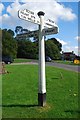 Direction Sign - Signpost by the B2169, Bayham Road, Bells Yew Green