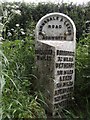 Old Milestone by the A639, East Hardwick