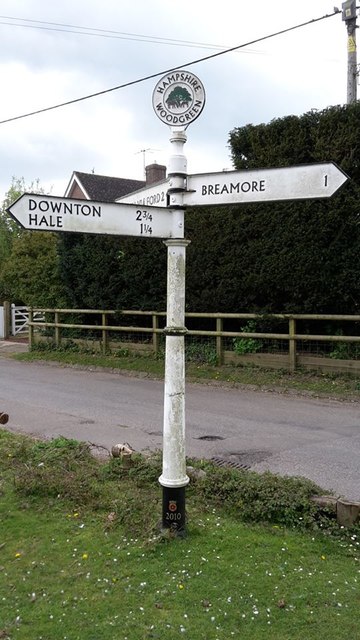 Direction Sign - Signpost by High... © Milestone Society :: Geograph ...