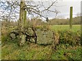 Benchmark on wall, Kirkwynd, Abernethy