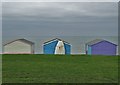 Beach huts by Marine Crescent, Tankerton