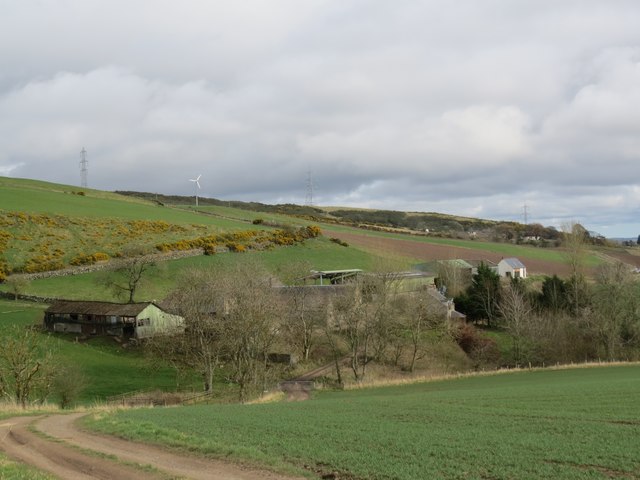 Approaching Raemore Farm