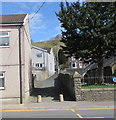 Lane from Commercial Street to Caerphilly Road, Senghenydd