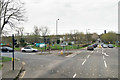 Junction of Maple Road with A23 Horley Road