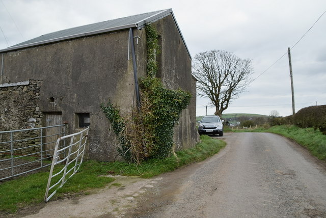 Old Farm Building Along Shanog Road © Kenneth Allen :: Geograph Ireland