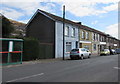 Houses opposite allotments, Senghenydd