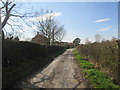 Ings  Lane  entering  Spaldington