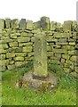 Old Wayside Cross - Catshaw Cross by the B6106, Lee Lane