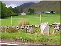 Old Milestone by the A861, Inversanda Farm, Ardgour