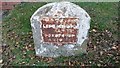 Old Milestone by the B4360, Longford, south east of Kingsland