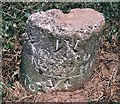 TG2803 : Old Milestone by the A146, Loddon Road, Framingham Pigot by CW Haines