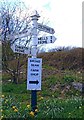 Direction Sign - Signpost at Park Corner, Mells