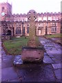 Old Wayside Cross - moved to Deane parish church, Bolton