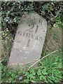 Old Milestone by the B734, east of Girvan