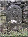 Old Milestone by Hartcliff Road, Paw Hill