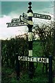 Direction Sign - Signpost in Gresty Lane, near Crewe