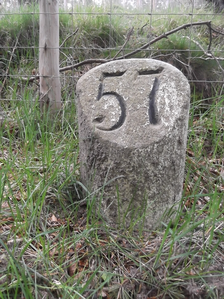 Old Milestone by the A93, near Braemar