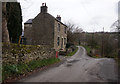 SK0682 : Minor road at Breckend, Wash by Ian S