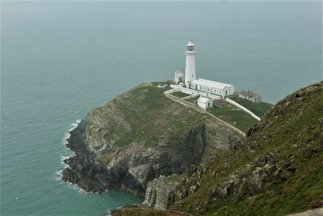 South Stack lighthouse © Richard Hoare cc-by-sa/2.0 :: Geograph Britain ...