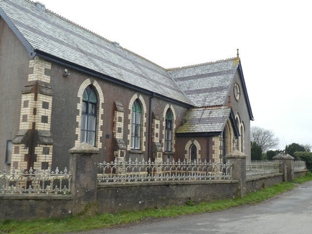 Brickwork and ironwork: Rowden Bible... © David Smith :: Geograph ...