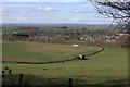 View from Ercall Lane towards M54