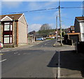 Minor crossroads in Abertridwr