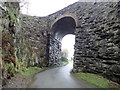 Under the railway bridge at Friog